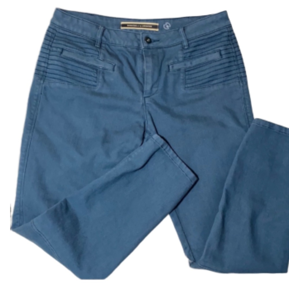 Anthropologie DOTL Slim Straight Ankle Pants